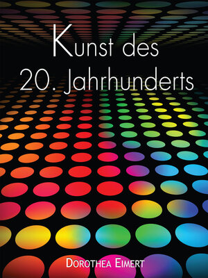 cover image of Kunst des 20. Jahrhunderts